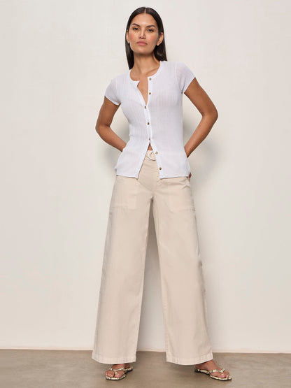 SOFT POLISHED WIDE LEG SUMMER SAND - Sanctuary Clothing