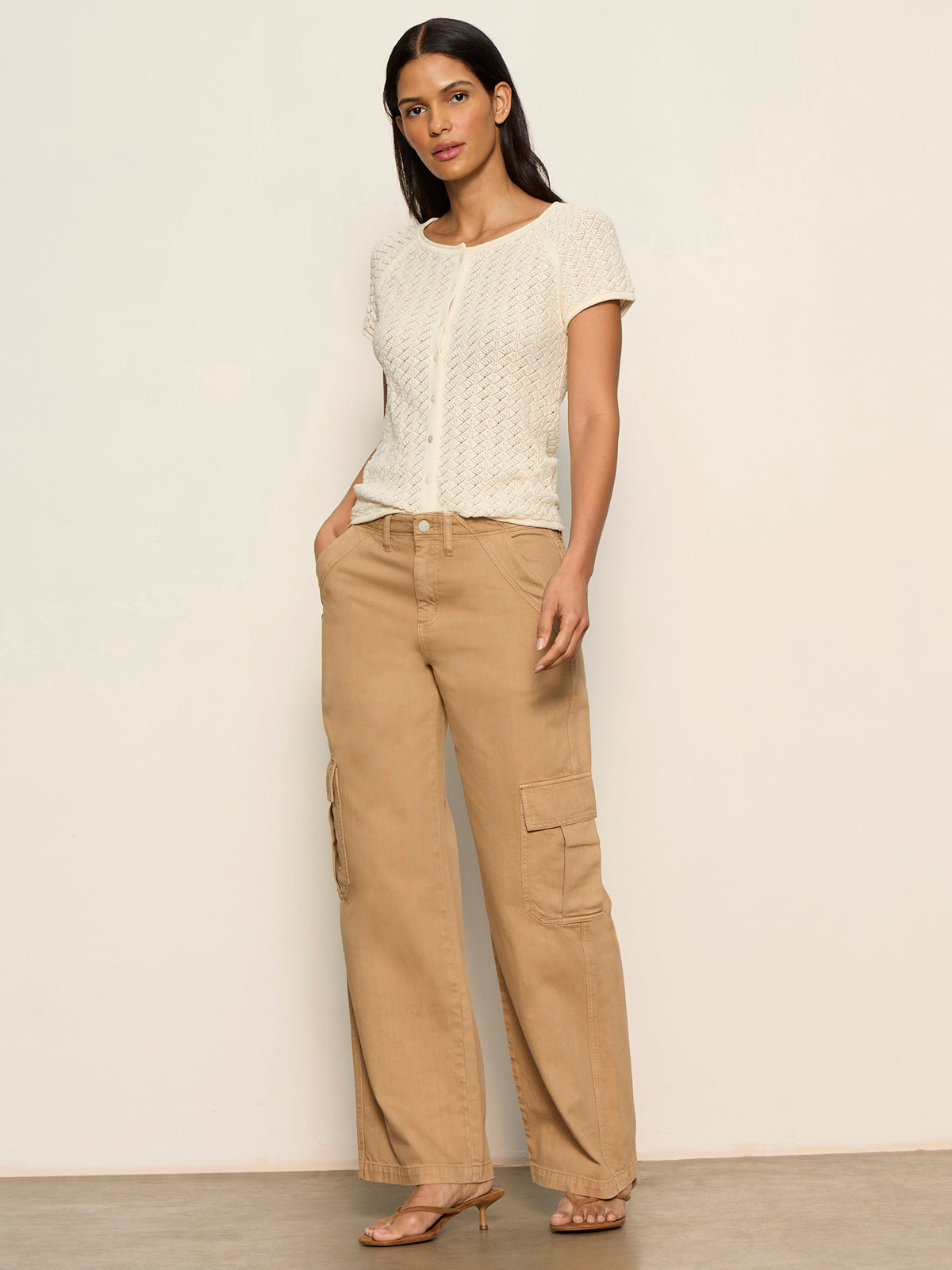CADET PANT WASHED CARTOUCHE - Sanctuary Clothing