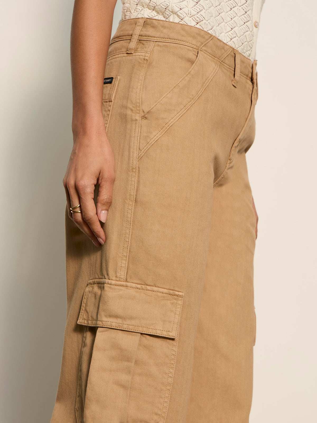 CADET PANT WASHED CARTOUCHE - Sanctuary Clothing