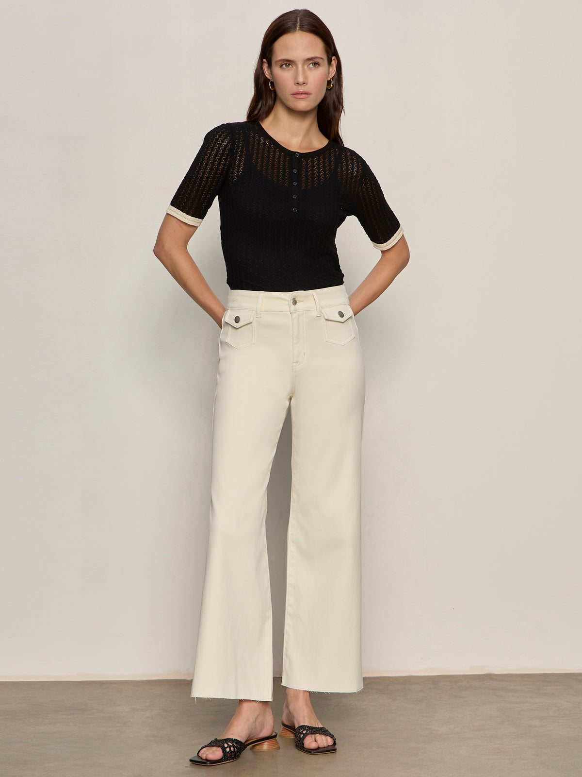 Skipper Crop Pant Collagen - Sanctuary Clothing