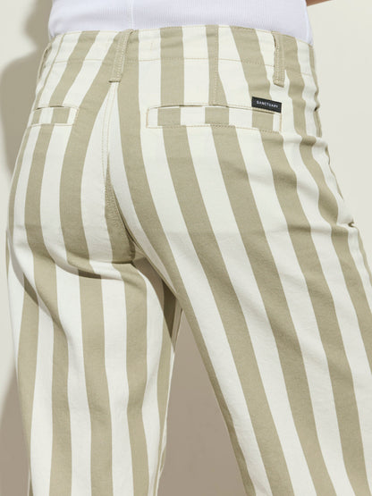 KEEPSAKE PANT OLIVE TREE/CHALK - Sanctuary Clothing