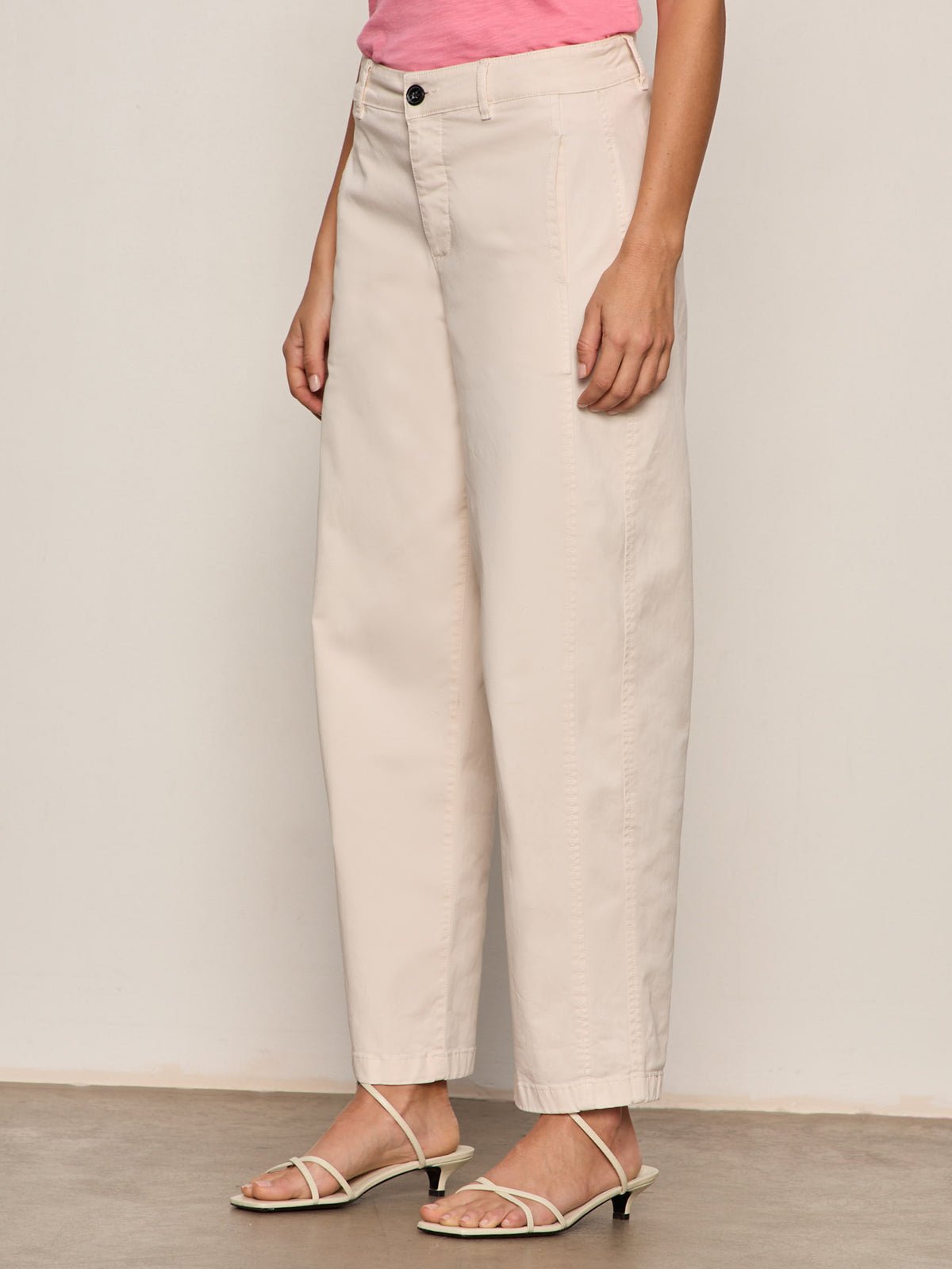 Boyfriend Cruiser Pant Pink Milk - Sanctuary Clothing