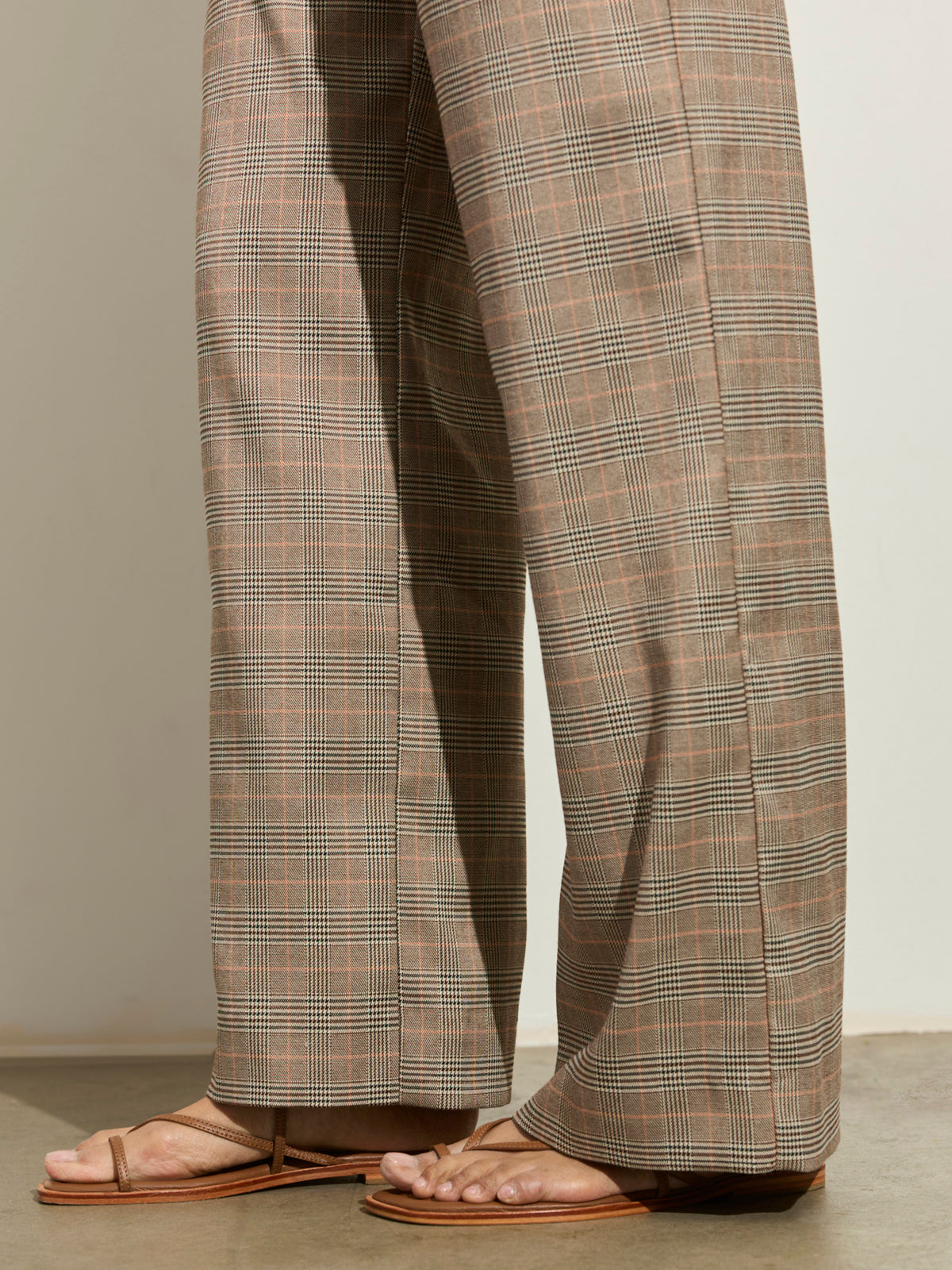 SPOTLIGHT PLAID TROUSER CAVIAR PLAID - Sanctuary Clothing
