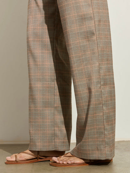 SPOTLIGHT PLAID TROUSER CAVIAR PLAID - Sanctuary Clothing