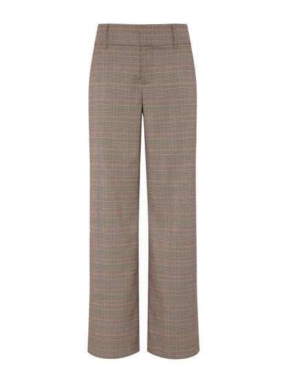 SPOTLIGHT PLAID TROUSER CAVIAR PLAID - Sanctuary Clothing