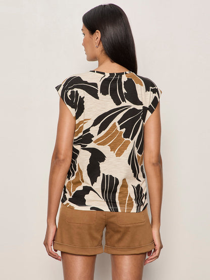 KNOTTED MUSCLE TEE LOTUS - Sanctuary Clothing