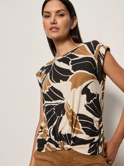 KNOTTED MUSCLE TEE LOTUS - Sanctuary Clothing