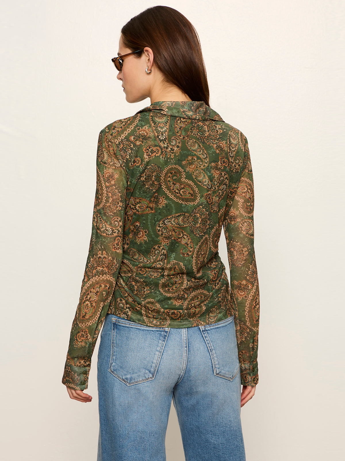 Juno Button Front Top Decoratif - Sanctuary Clothing