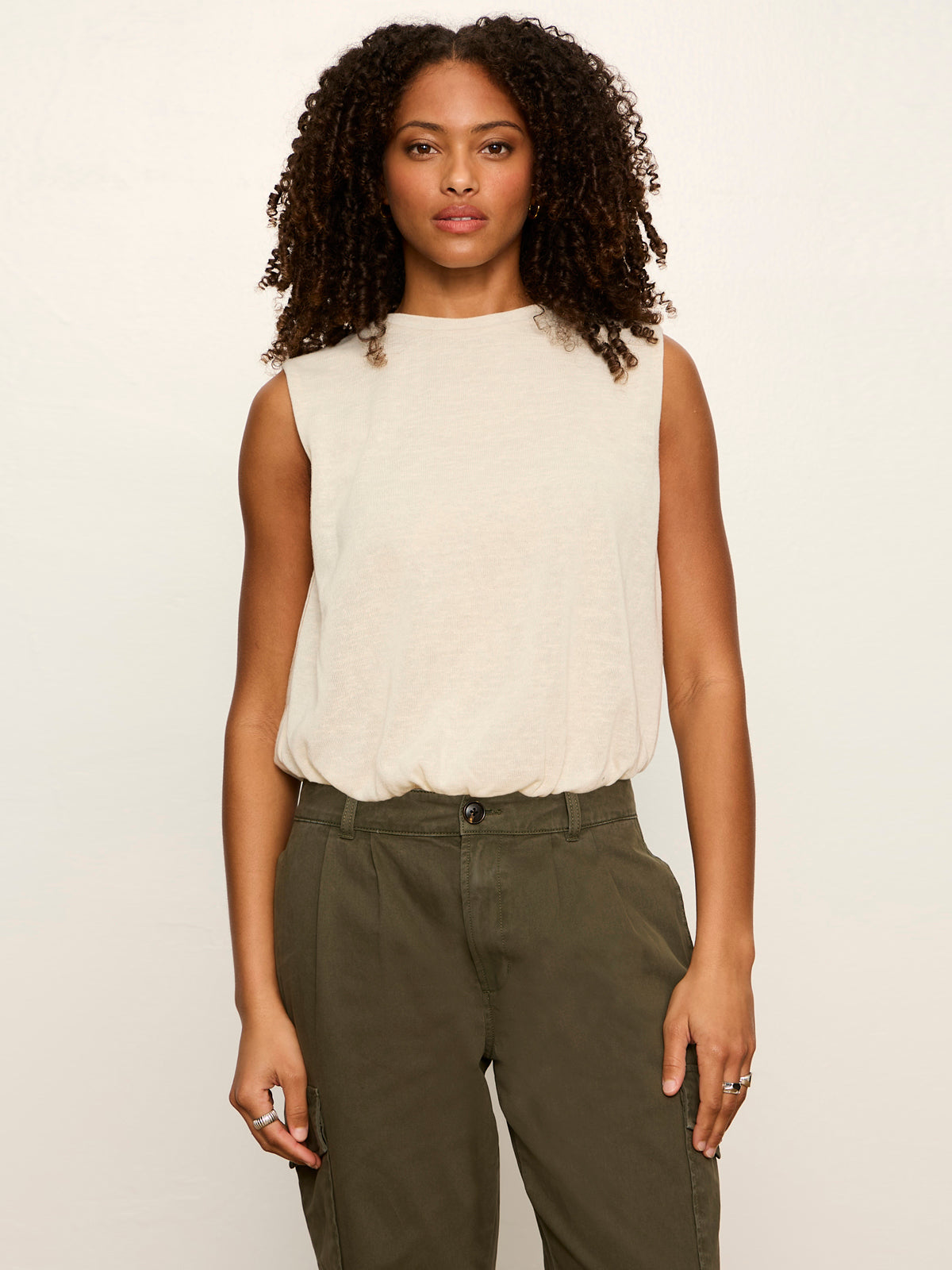 Quinn Bubble Shell Bone - Sanctuary Clothing