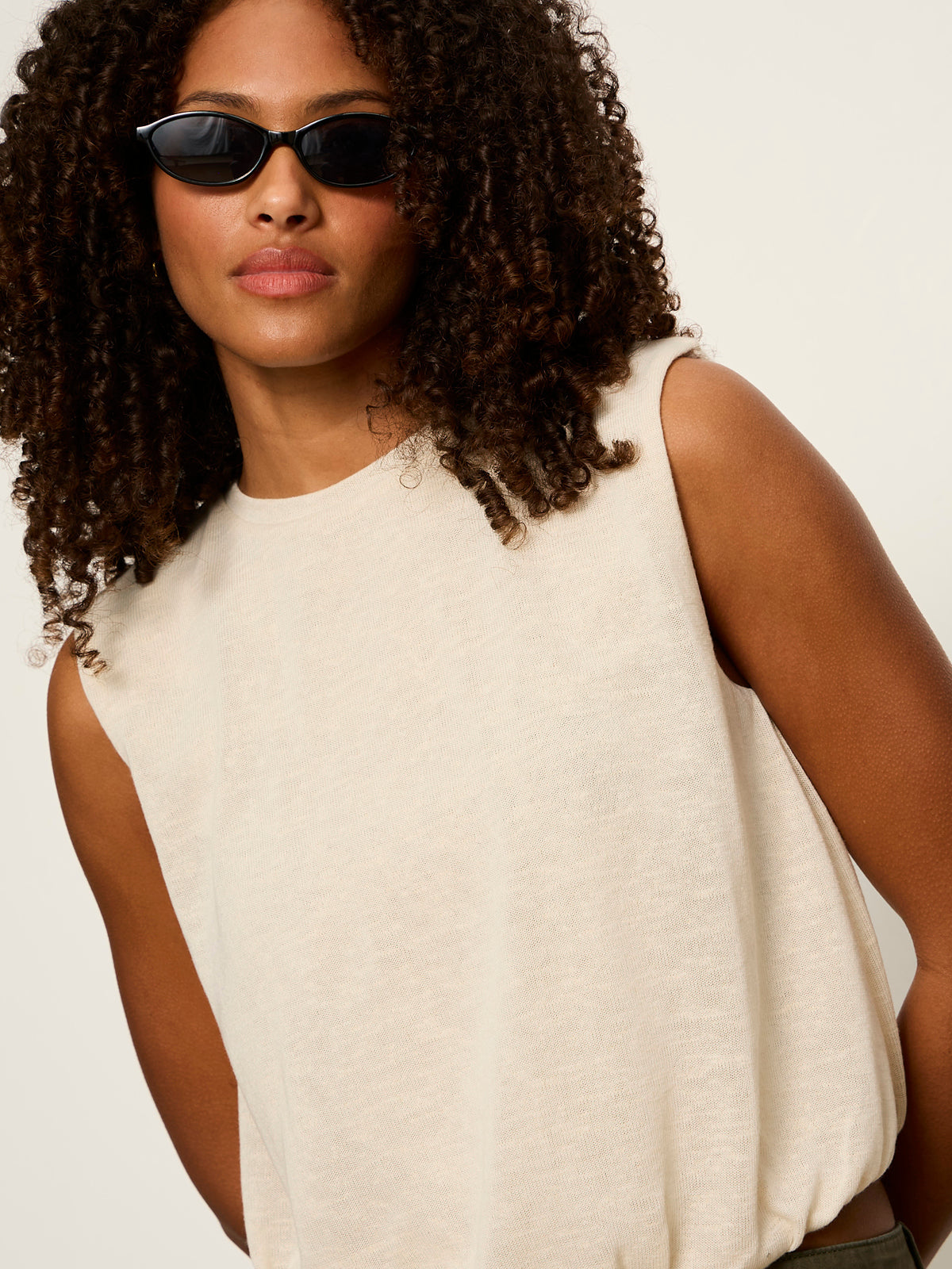 Quinn Bubble Shell Bone - Sanctuary Clothing