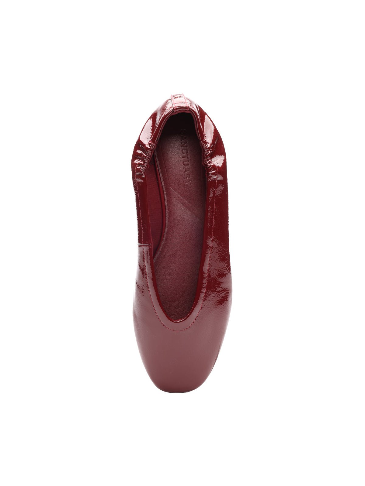 Gigi Ballet Flat Black Wine - Sanctuary Clothing