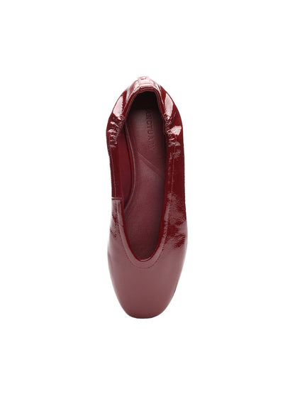 Gigi Ballet Flat Black Wine - Sanctuary Clothing