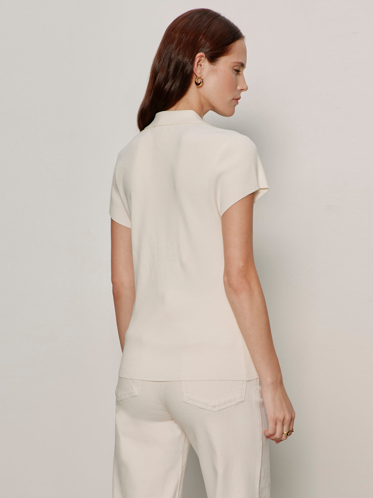 LOVER GIRL RIBBED SWEATER COLLAGEN - Sanctuary Clothing