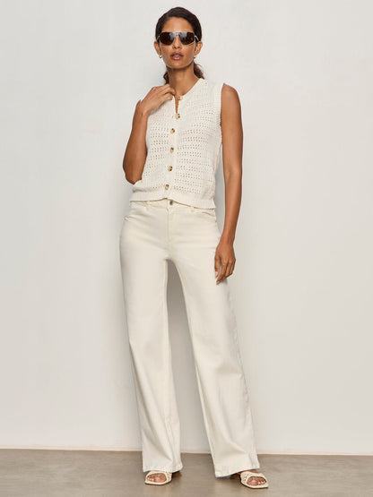 POINTELLE SHELL VINTAGE IVORY - Sanctuary Clothing