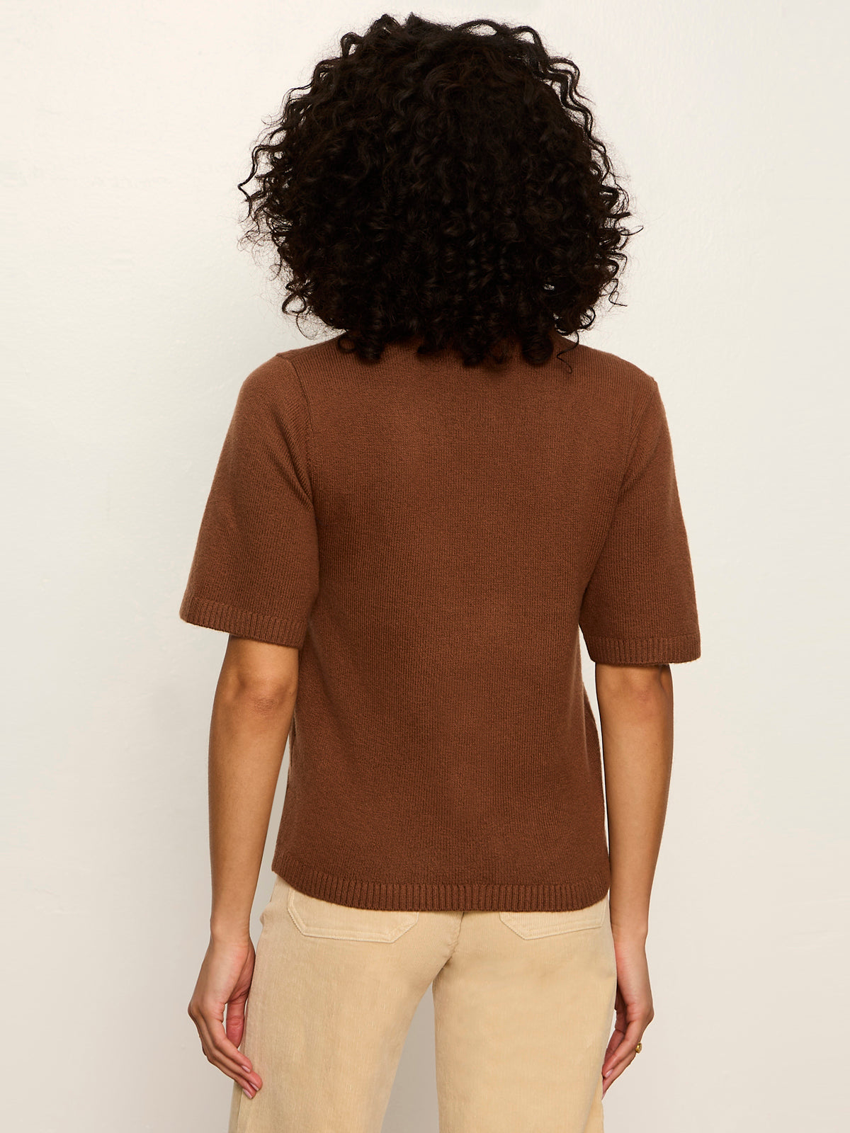 Perfect Sweater Tee Cocoa Powder - Sanctuary Clothing