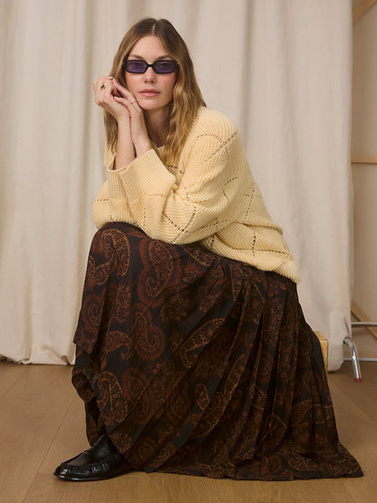 Diamond Stitch Popover Light Goldie - Sanctuary Clothing