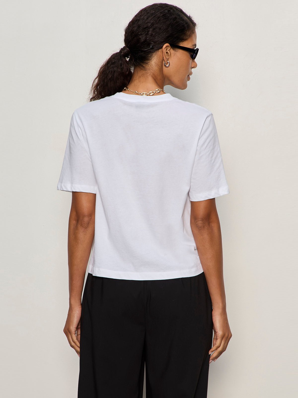 TUCK IT UNDER TEE WHITE - Sanctuary Clothing