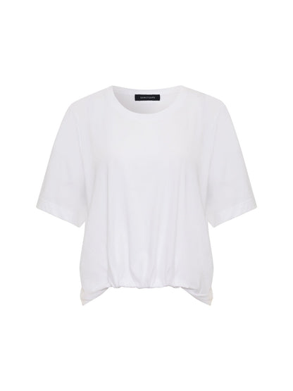 TUCK IT UNDER TEE WHITE - Sanctuary Clothing