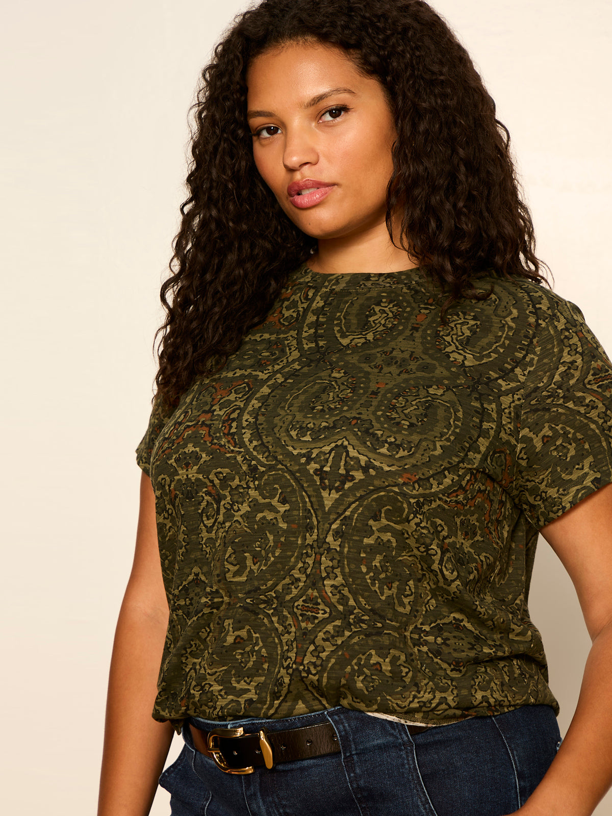 THE PERFECT TEE MIDNIGHT MOSS - Sanctuary Clothing
