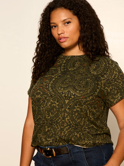 THE PERFECT TEE MIDNIGHT MOSS - Sanctuary Clothing