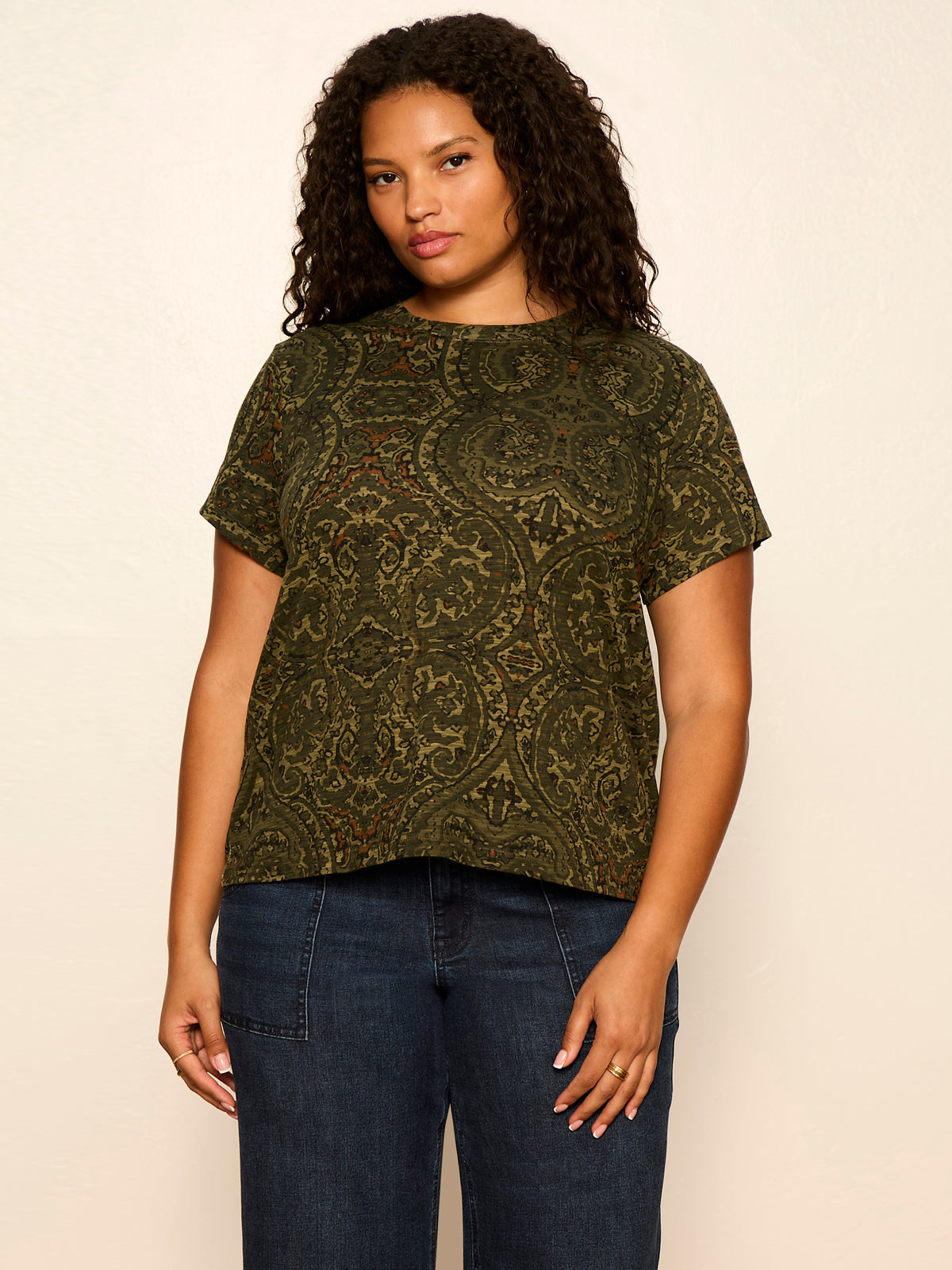 THE PERFECT TEE MIDNIGHT MOSS - Sanctuary Clothing