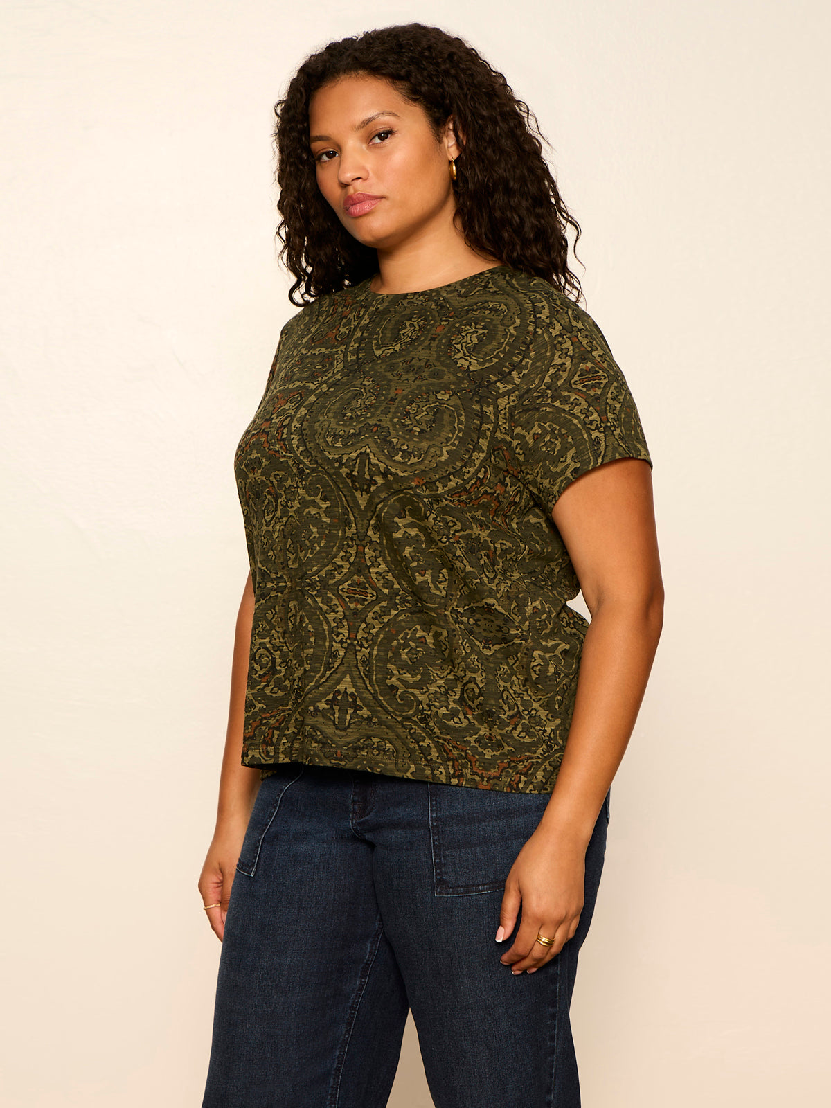 THE PERFECT TEE MIDNIGHT MOSS - Sanctuary Clothing