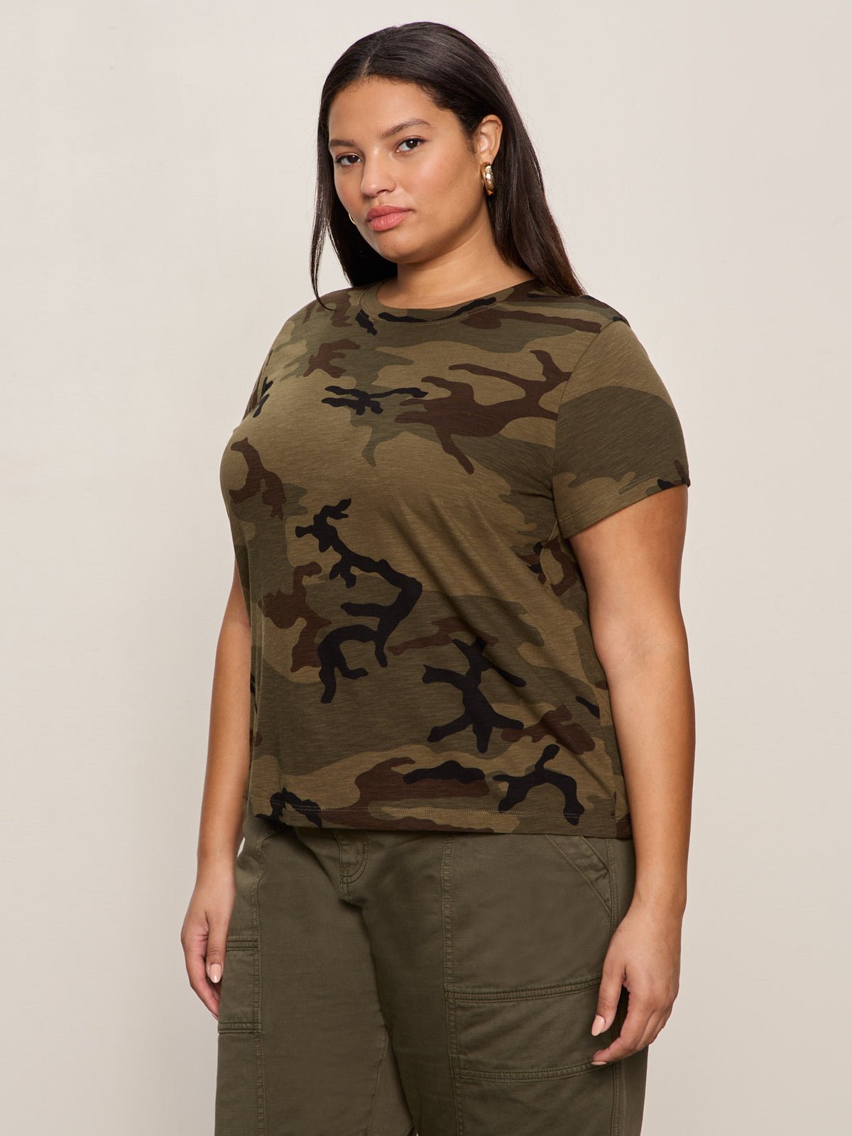 THE PERFECT TEE HIKER CAMO - Sanctuary Clothing