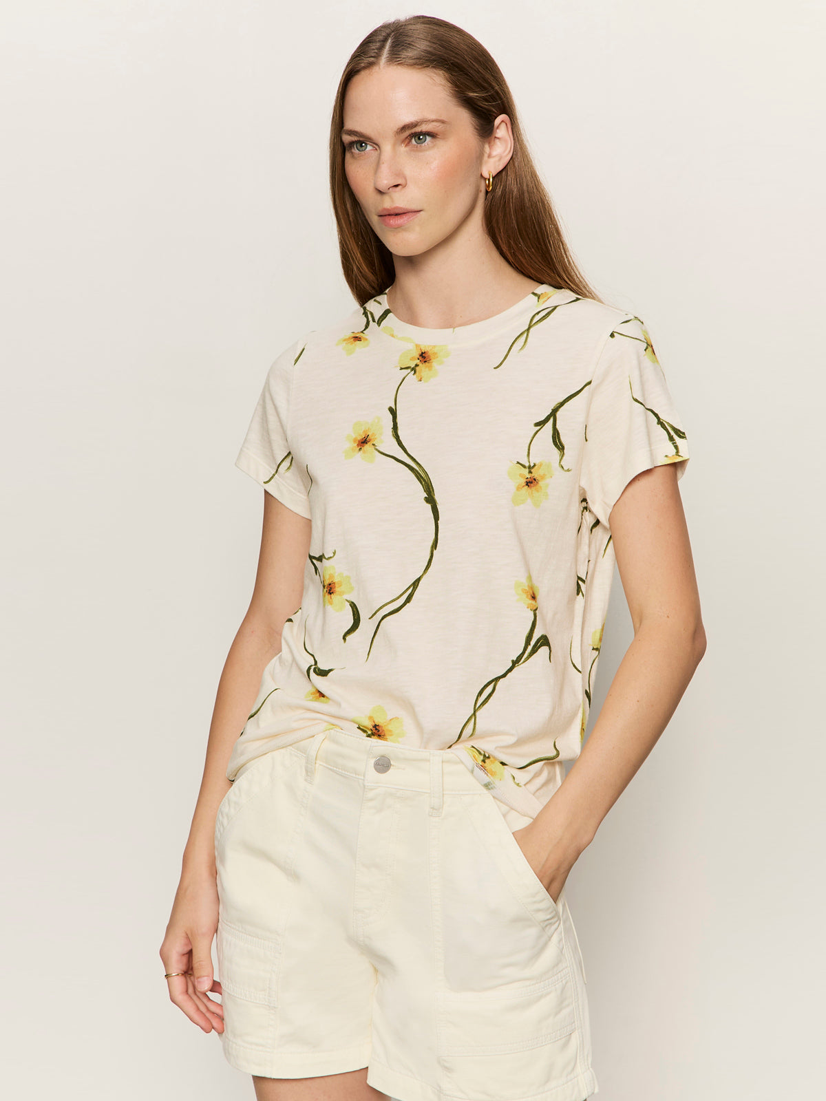 THE PERFECT TEE LEMON MEADOW - Sanctuary Clothing