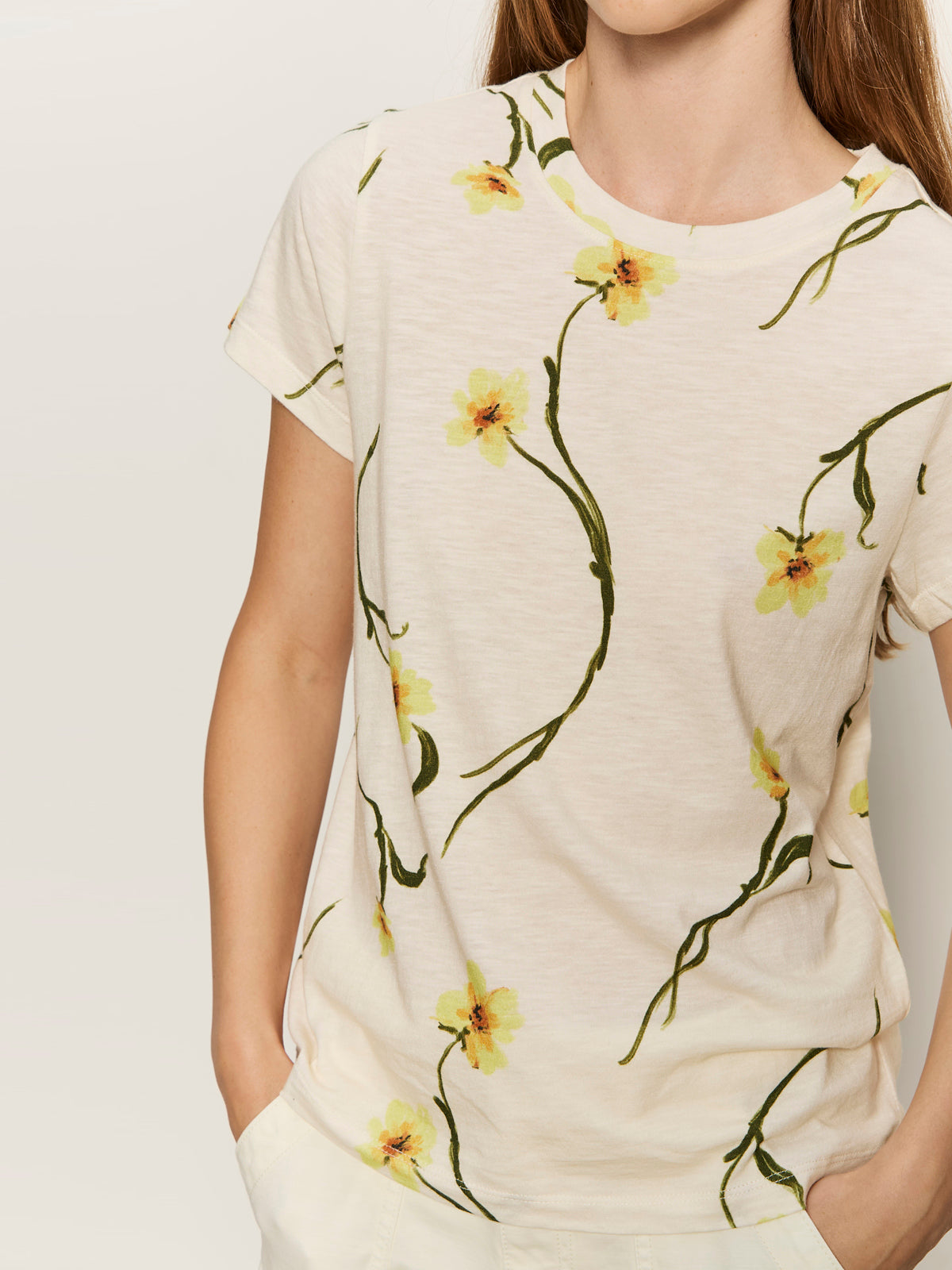 THE PERFECT TEE LEMON MEADOW - Sanctuary Clothing