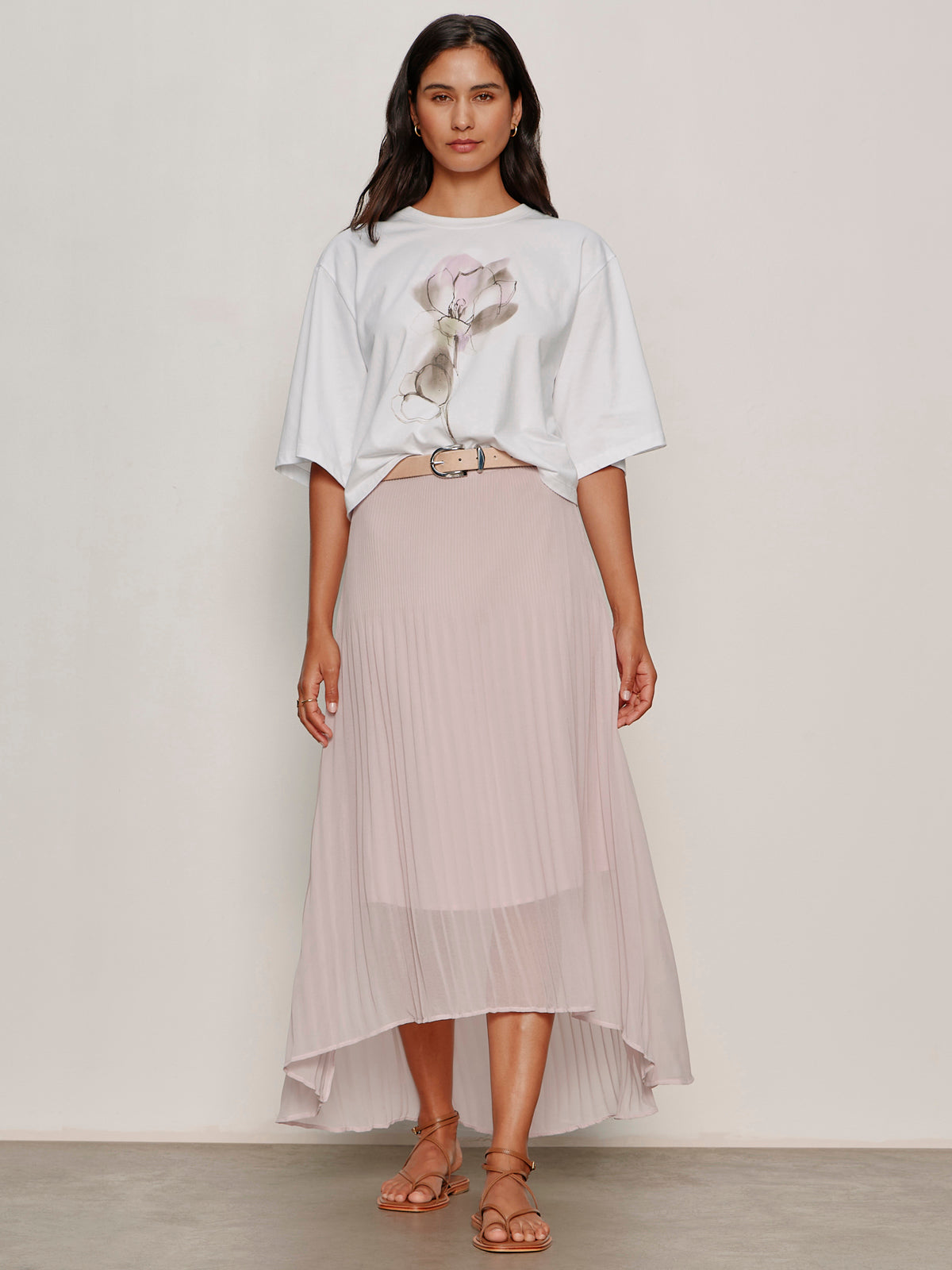 BELLE ARTIST TEE WILDLINE BLOOMS - Sanctuary Clothing