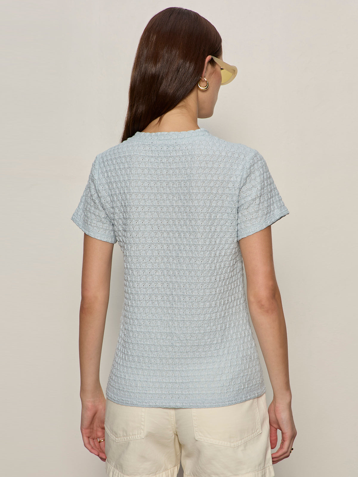 PUCKER UP PERFECT TEE BLUE AURA - Sanctuary Clothing