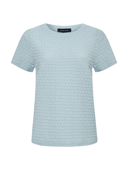 PUCKER UP PERFECT TEE BLUE AURA - Sanctuary Clothing