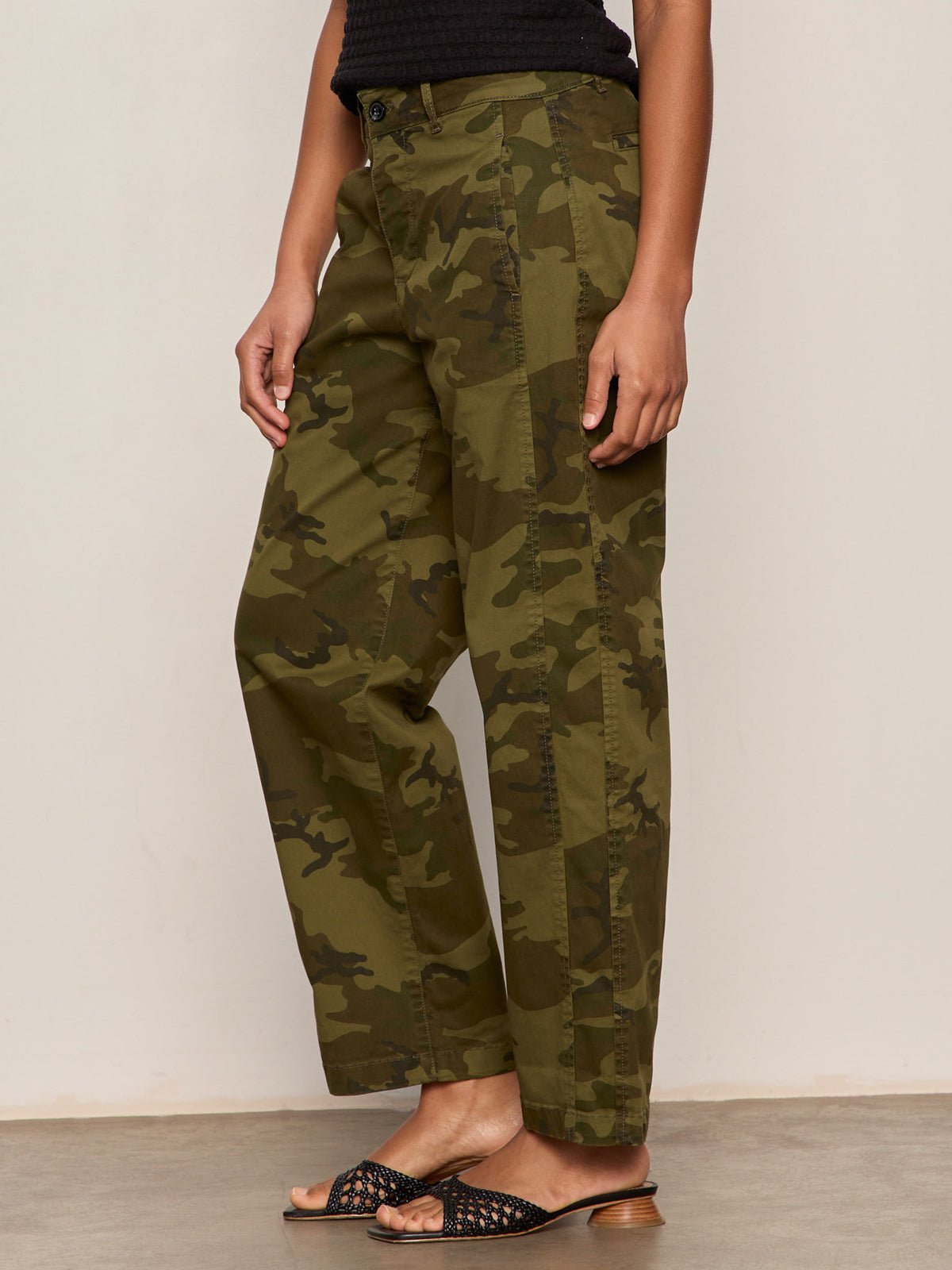 Boyfriend Cruiser Pant Rambler Camo - Sanctuary Clothing