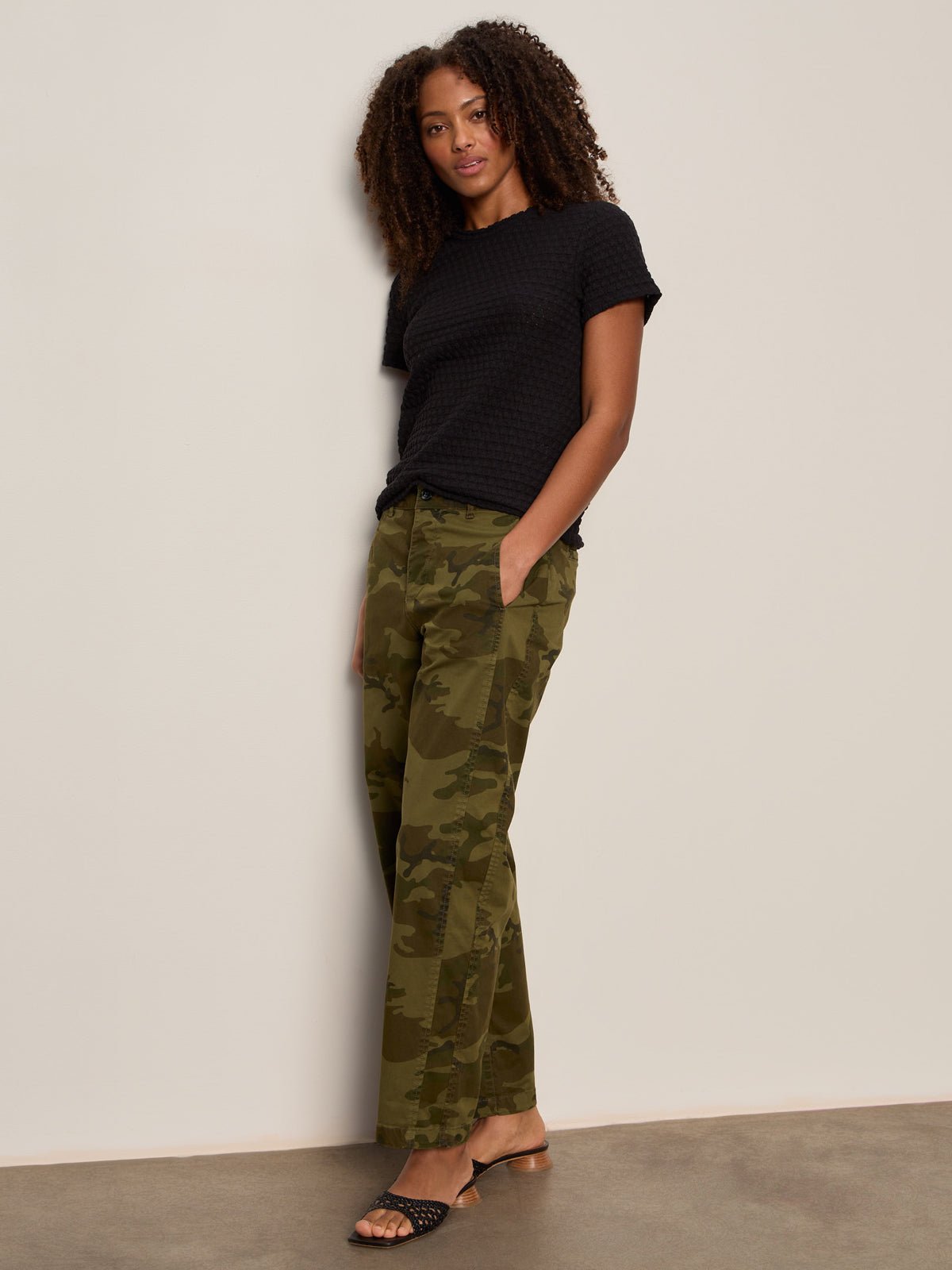 Boyfriend Cruiser Pant Rambler Camo - Sanctuary Clothing