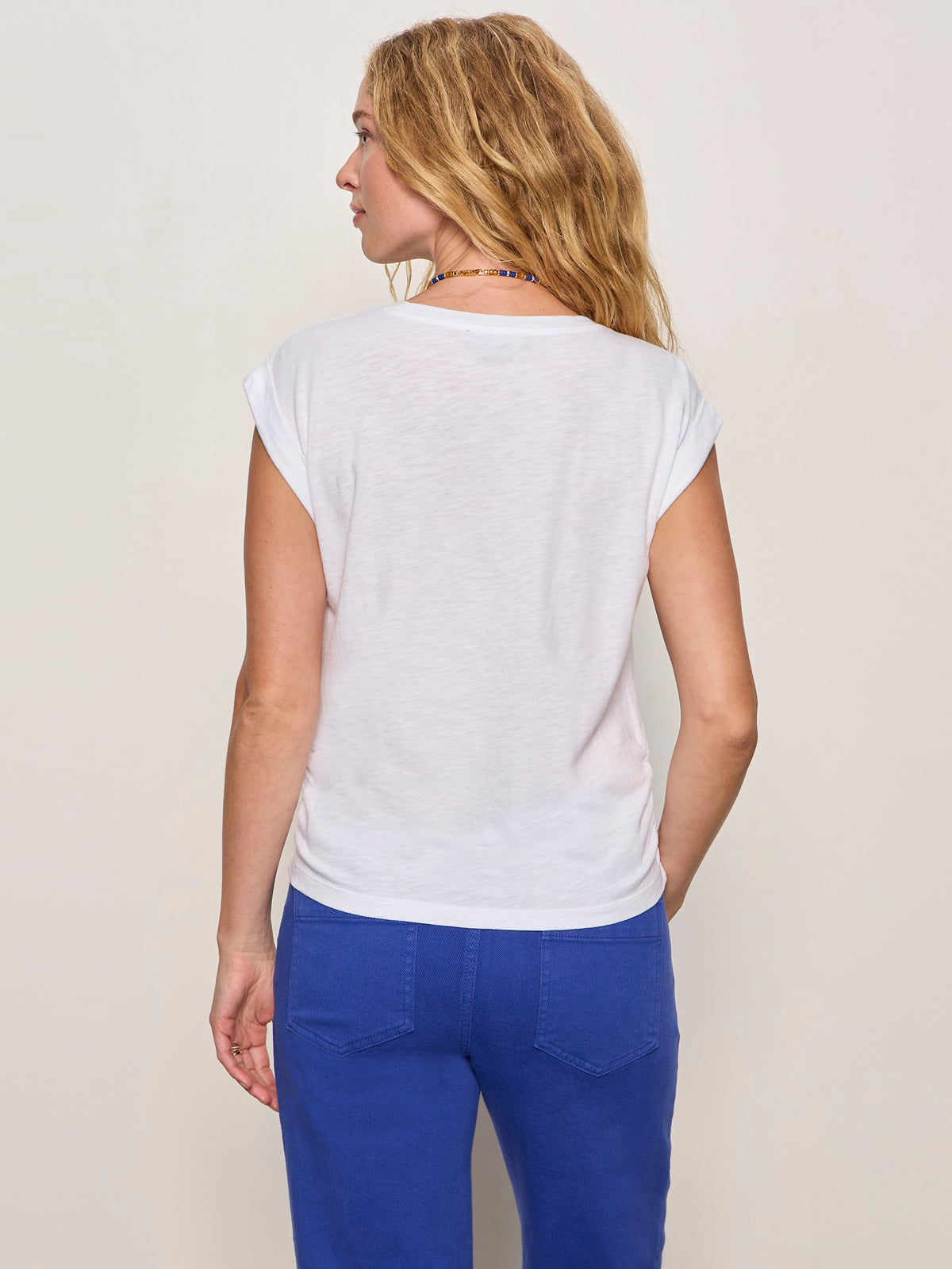 Knotted Muscle Tee White - Sanctuary Clothing