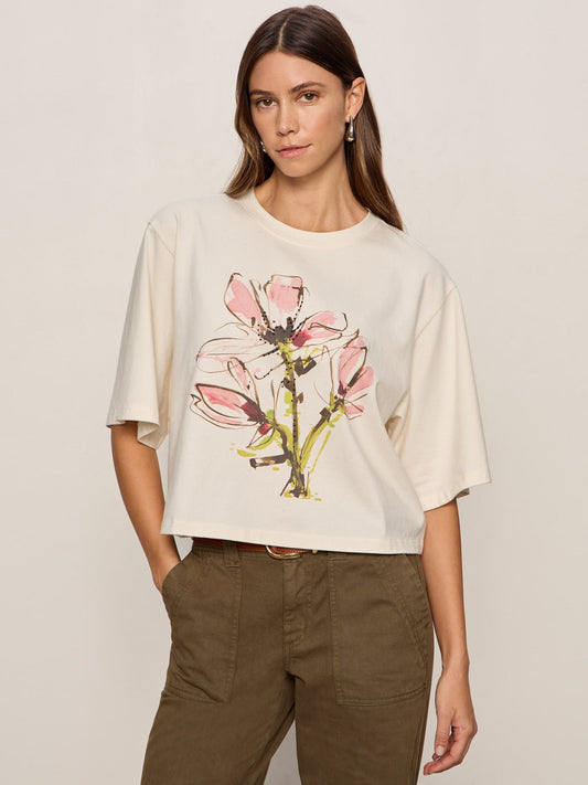 BELLE ARTIST TEE FLEUR - Sanctuary Clothing