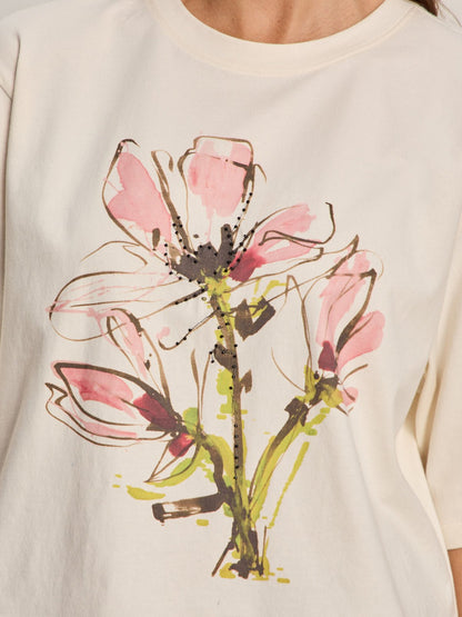 BELLE ARTIST TEE FLEUR - Sanctuary Clothing