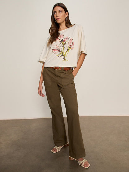 BELLE ARTIST TEE FLEUR - Sanctuary Clothing