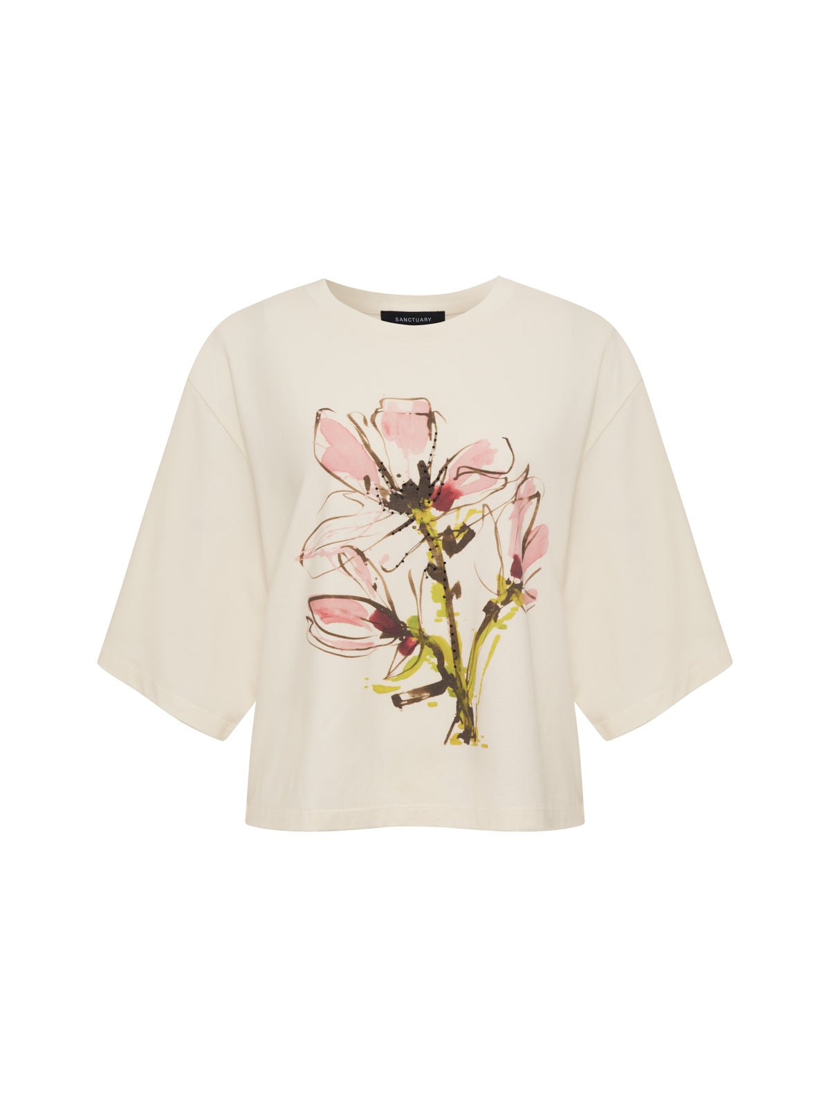 BELLE ARTIST TEE FLEUR - Sanctuary Clothing