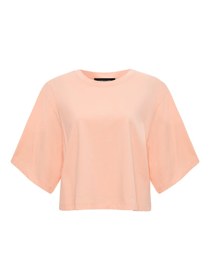 BELLE TEE WASHED SALMON - Sanctuary Clothing