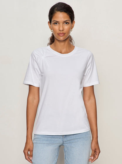 SOFT TWIST TEE WHITE - Sanctuary Clothing