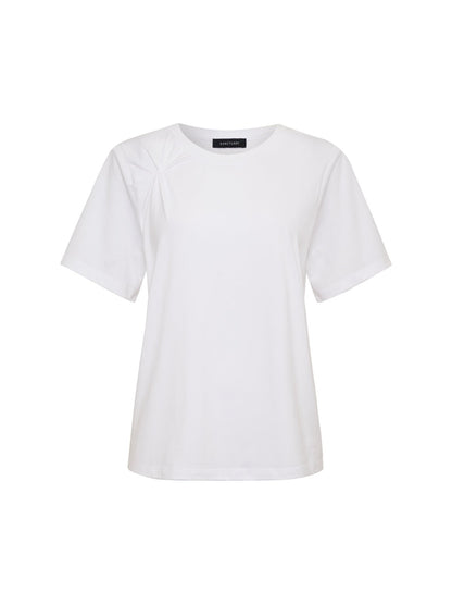 SOFT TWIST TEE WHITE - Sanctuary Clothing