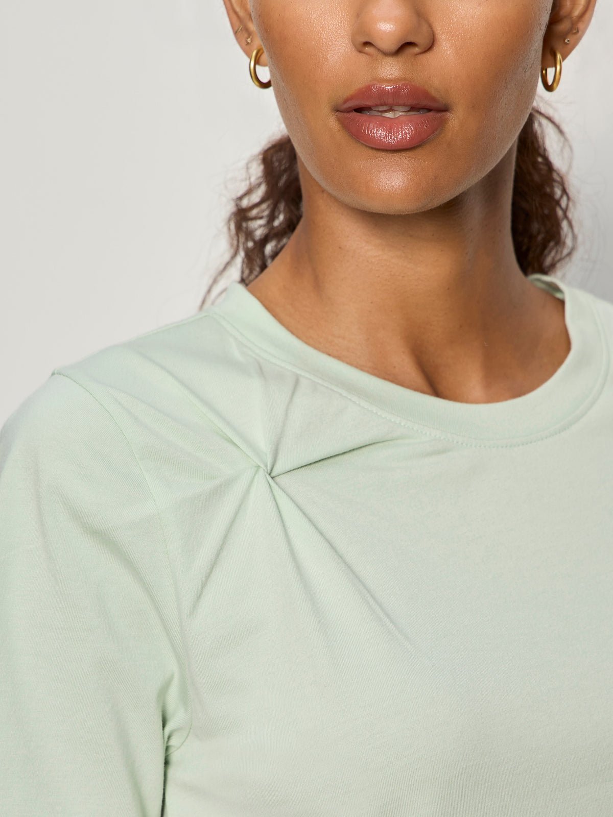 SOFT TWIST TEE DETOX GREEN - Sanctuary Clothing