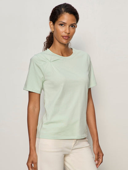 SOFT TWIST TEE DETOX GREEN - Sanctuary Clothing