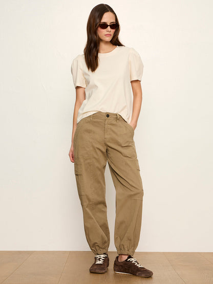PLEATED TEE COLLAGEN - Sanctuary Clothing