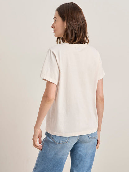 AREN'T GONNA KEEP QUIET TEE PINK MILK - Sanctuary Clothing