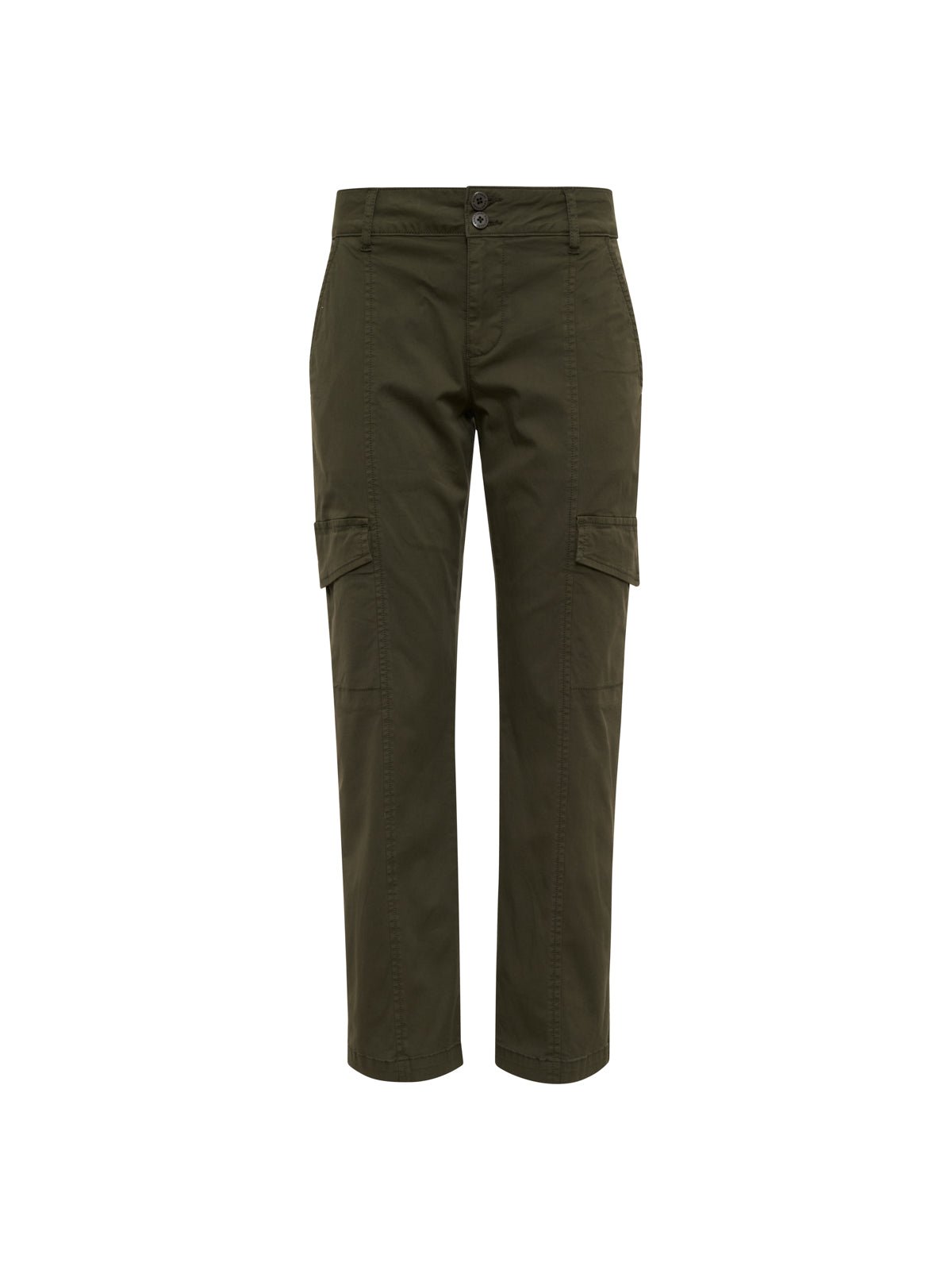 Rebel Straight Crop Pant Fatigue Extended Sizing - Sanctuary Clothing
