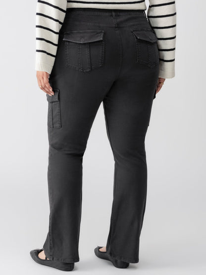 Sculpted Hayden Bootcut Standard Rise Pant Black Extended Sizing - Sanctuary Clothing