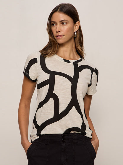THE PERFECT TEE SALT & PEPPER - Sanctuary Clothing
