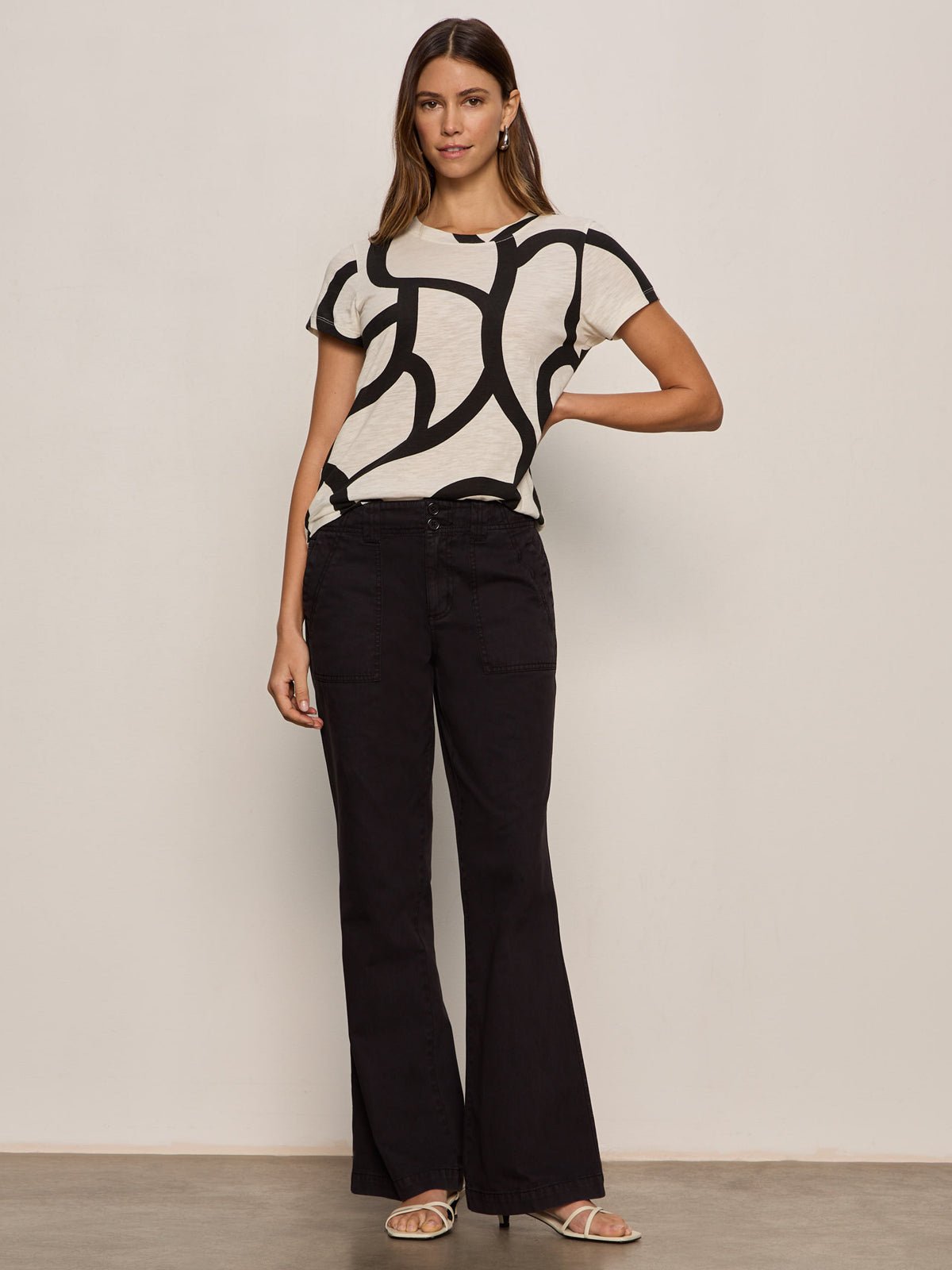 THE PERFECT TEE SALT & PEPPER - Sanctuary Clothing